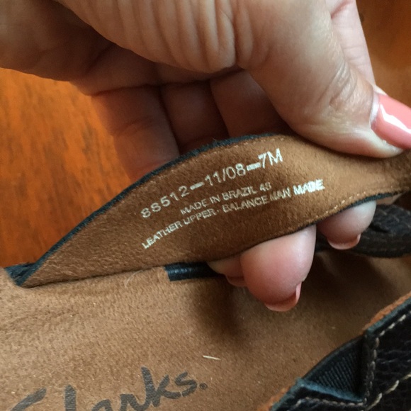 Clarks Leather Sandals - Picture 5 of 6